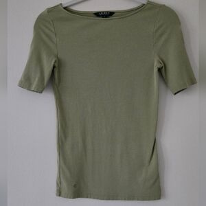Light Green Ralph Lauren Blouse, XS